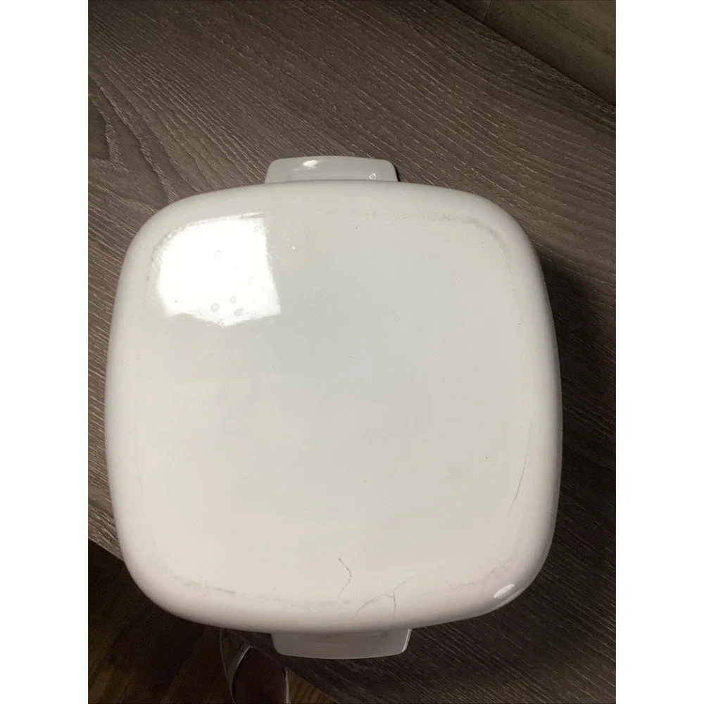 vintage Corning Ware casserole dish 
